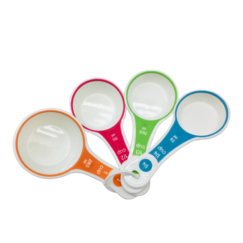 plastic measuring cup set of 4 for baking & cooking